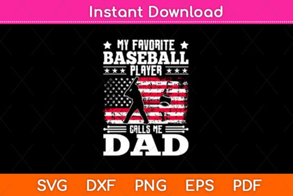 Baseball Dad Graphics for Crafts Projects