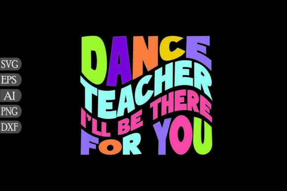 Dance Teacher Graphics for Crafts Projects