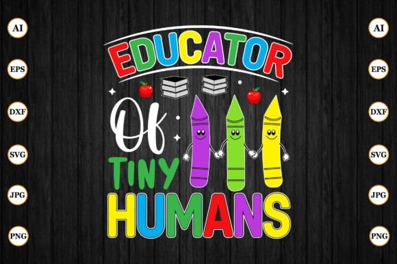Educator of Tiny-humans: Graphics for Crafts
