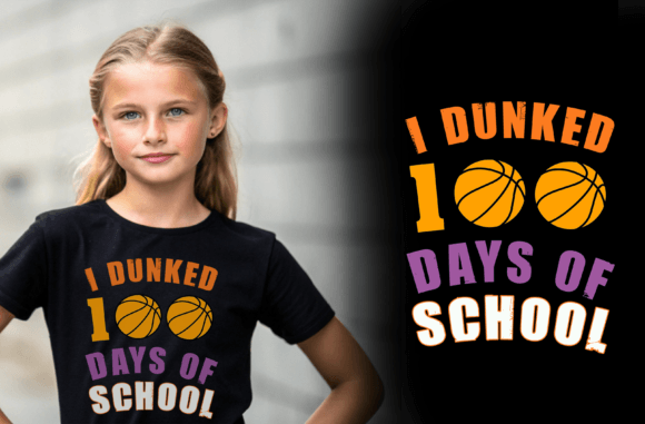I Dunked 100 Days of School: Graphics for Crafts