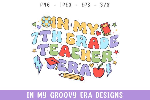 In My 7th Grade Teacher Era Groovy Retro: A Designer’s Review