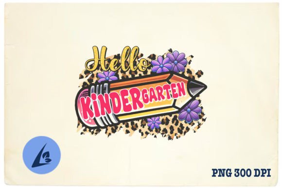 Kinder Garten First Day Graphics for Crafts
