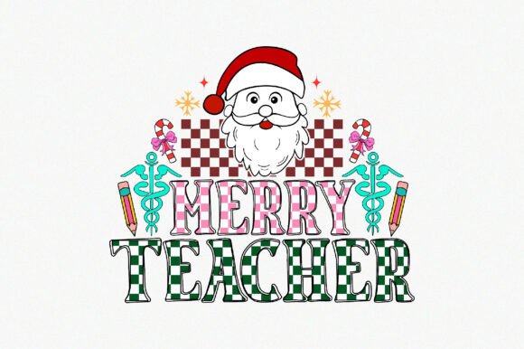 Merry Teacher 1: Graphics for Crafts Sellers