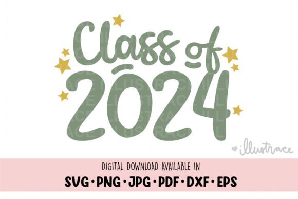 Senior 2024 PNG: Elevate Crafts & Graphics