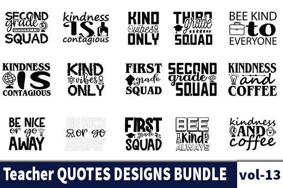Teacher Quotes Graphics for Crafts
